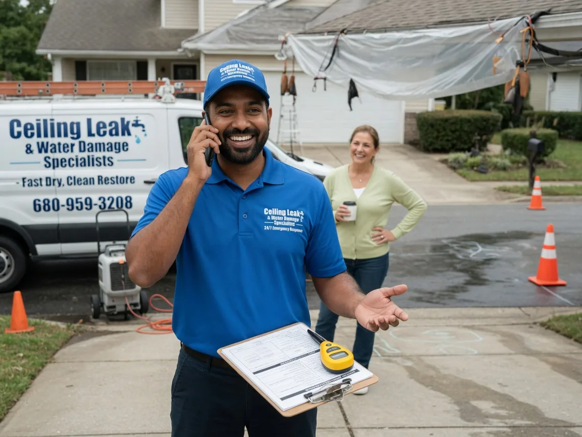 Ceiling Leak Cleanup Norwood, VA FAQs